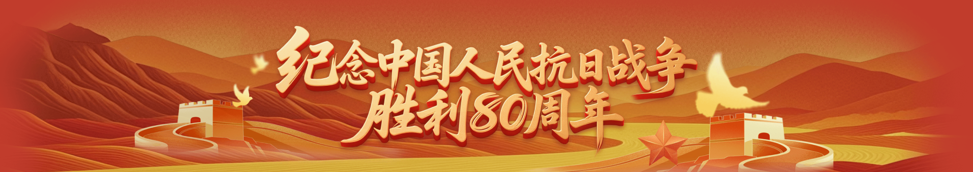 纪念中国人民抗日战争暨世界反法西斯战争胜利80周年